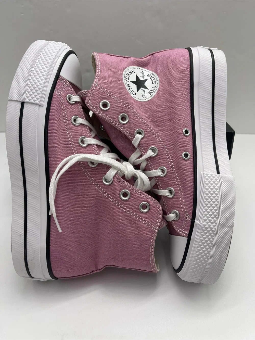 Converse A12954F CAS LIFT HI CLIFFSIDE ROSE/WHITE/BLACK Platform Sneakers